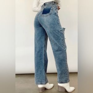 Lane 201 Wide Leg Denim